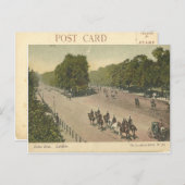 腐った列のロンドンのヴィンテージの郵便料金 ポストカード (正面/裏面)