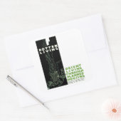 腐った生活 スクエアシール (封筒)