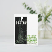 腐った生活 ポストカード (スタンド正面)