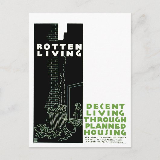 腐った生活 ポストカード (正面)