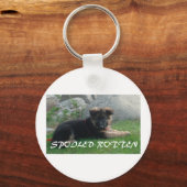 腐った腐ったドイツの羊飼い キーホルダー (正面)