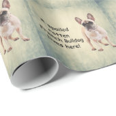 腐った腐ったフランスのブルドッグがここに住む ラッピングペーパー (ロールコーナー)