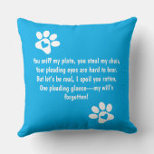 腐った腐ったペットの写真装飾用クッション クッション (裏面)