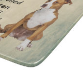 腐った腐った牡牛がここに住んでいる カッティングボード (角)