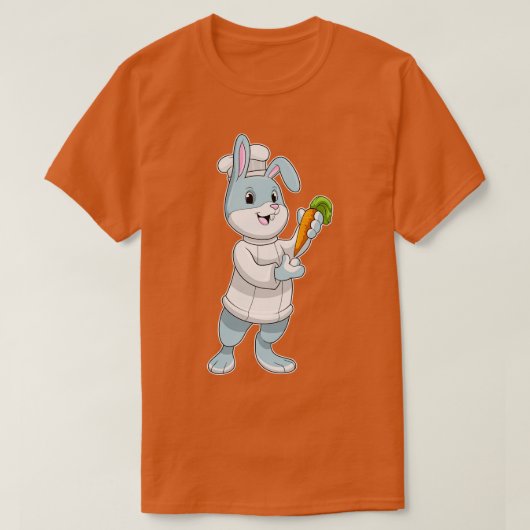 腐った調理師のウサギ Tシャツ (デザイン正面)