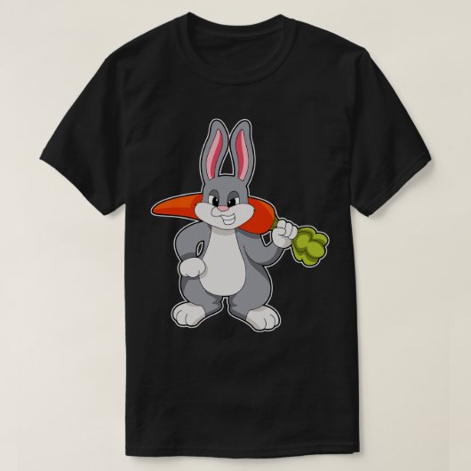 腐った10本のウサギ Tシャツ (デザイン正面)