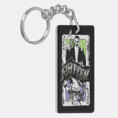 腐っている自殺の分隊|のジョーカー及びハーレー キーホルダー (正面左)