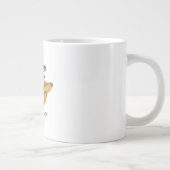 腐ってるけどかわいい ジャンボコーヒーマグカップ (右)