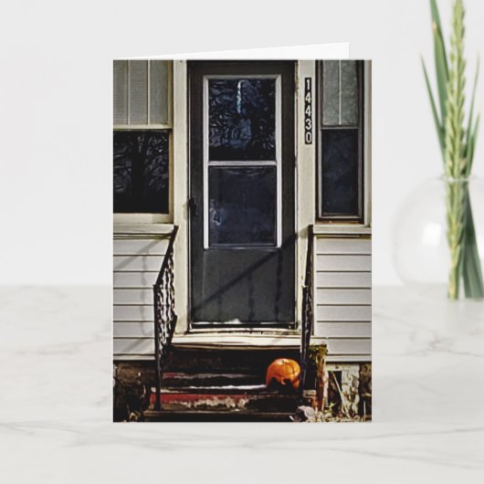 「腐るカボチャが待っている」ハローエンカード カード (正面)