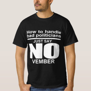 腐敗した政治家 Tシャツ