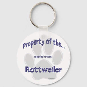 腐敗した腐ったロットワイラーキーチェーンの特性 キーホルダー