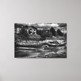 腐敗ボートの死体、腐敗と腐敗 キャンバスプリント