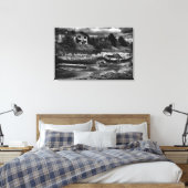 腐敗ボートの死体、腐敗と腐敗 キャンバスプリント (インサイチュ (寝室))