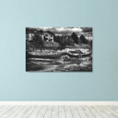 腐敗ボートの死体、腐敗と腐敗 キャンバスプリント (インサイチュ (ウッドフロア))