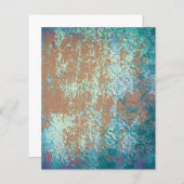 腐敗性ヴィンテージグランジ壁紙スクラップブック紙 (正面/裏面)