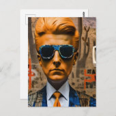 腐敗社会の人 ポストカード (正面/裏面)