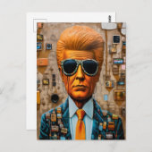 腐敗社会の人 ポストカード (正面/裏面)