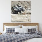 腐植民の運転手を導く米国海軍 キャンバスプリント (インサイチュ (寝室))