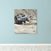 腐植民の運転手を導く米国海軍 キャンバスプリント (インサイチュ (ウッドフロア))