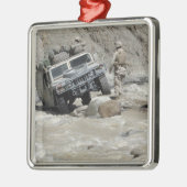 腐植民の運転手を導く米国海軍 メタルオーナメント (左)