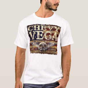 腐食させた旗に対するChevy Vegaのデザイン Tシャツ