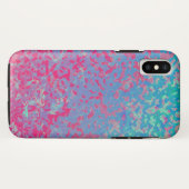 腐食するiPhone XSの場合のカラフル Case-Mate iPhoneケース (裏面(横))