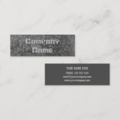 腐食グレープリント名刺のスキン スキニー名刺 (正面/裏面)