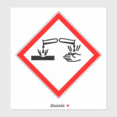 腐食危険度記号ラベル シール (シート)