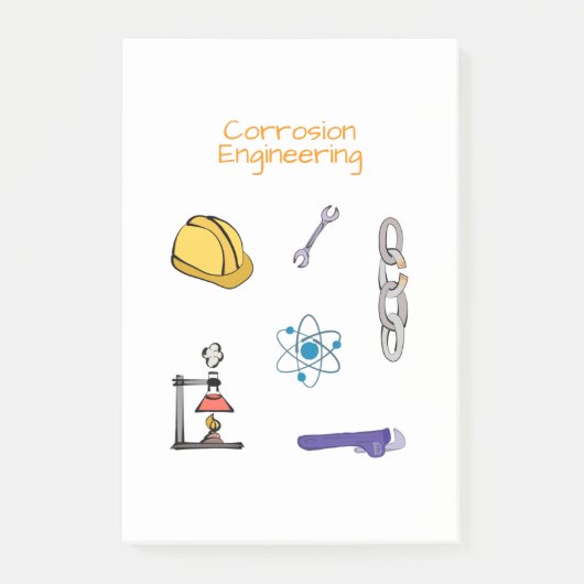 腐食工学化学エンジニアリング ポストイット (正面)
