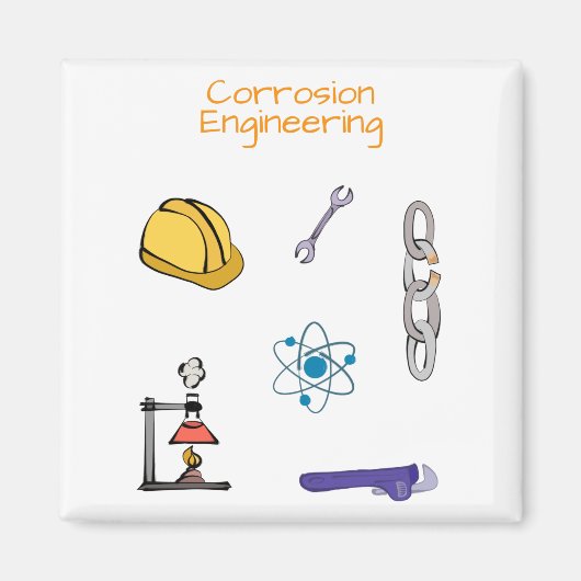 腐食工学化学エンジニアリング マグネット (正面)
