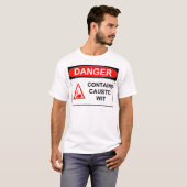 腐食性のウィット Tシャツ (正面フル)