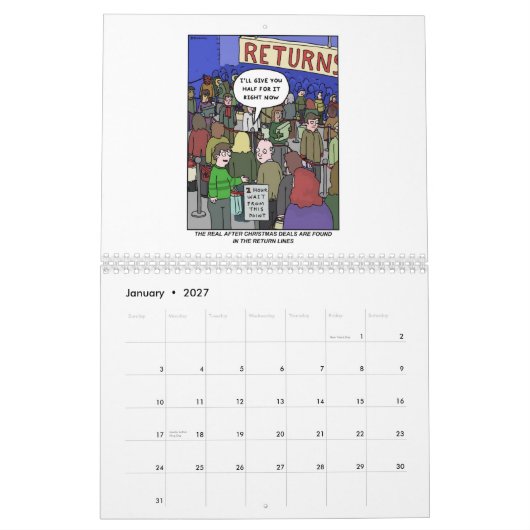 腐食性のオレンジ2011年-壁掛けカレンダー カレンダー (1月 2027)