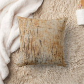 腐食素朴金属の質感に絡み合う色 クッション (ブランケット)