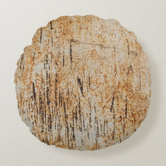 腐食素朴金属の質感に絡み合う色 ラウンドクッション