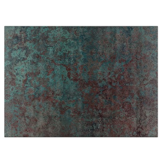 腐食「銅」ガラス切削盤 カッティングボード (正面)