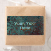 腐食「銅」プリントラベルが大 ラベル (インサイチュ)