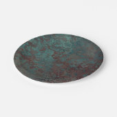 腐食「銅」プリント紙プレート ペーパープレート (アングル)