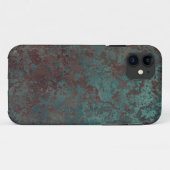 腐食"銅"プリントiPhoneかろうじてケース Case-Mate iPhoneケース (裏面(横))