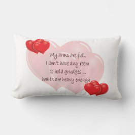 腕がいっぱいだ ランバークッション