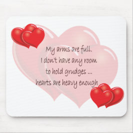 腕が一杯だ マウスパッド