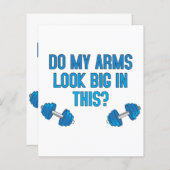 腕が大きく見える (正面/裏面)