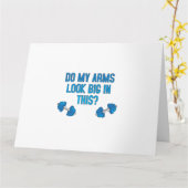 腕が大きく見える カード (黄色い花)