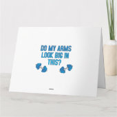 腕が大きく見える カード (裏面)