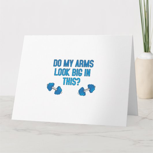 腕が大きく見える カード (正面)