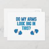 腕が大きく見える シーズンポストカード (正面/裏面)