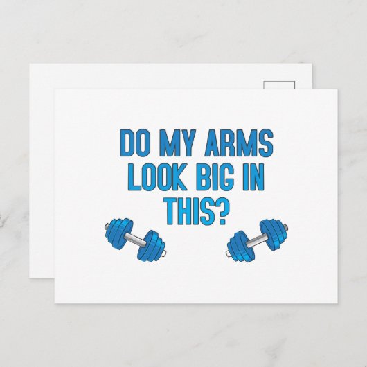 腕が大きく見える シーズンポストカード (正面/裏面)