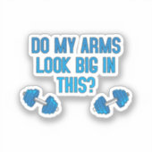 腕が大きく見える シール (正面)