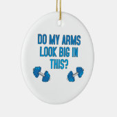腕が大きく見える セラミックオーナメント (右)
