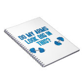 腕が大きく見える ノートブック (右側)