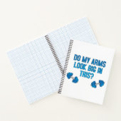 腕が大きく見える ノートブック (内部)